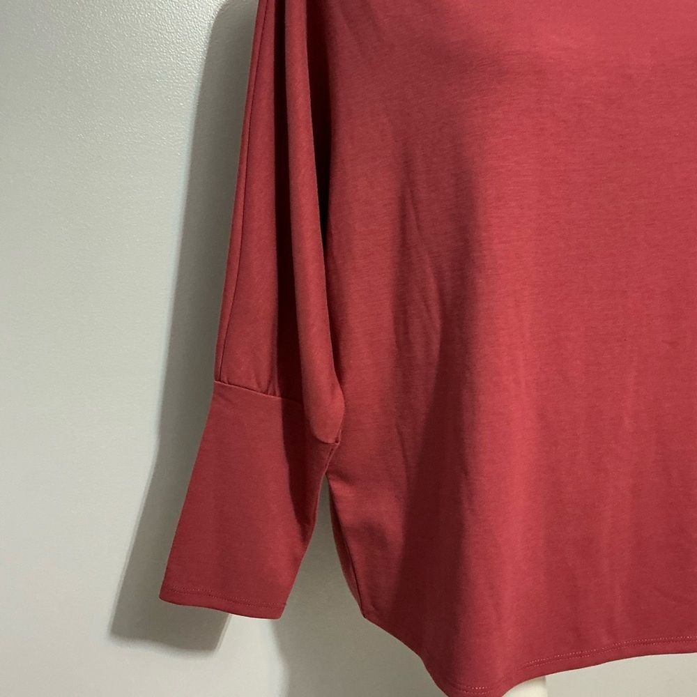 Hayes petite rust Casual Top NWT size LP - Picture 4 of 7